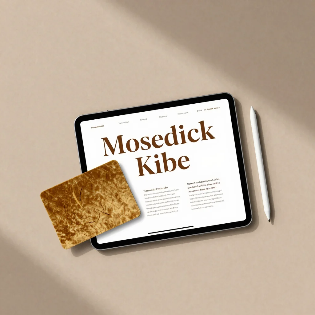 Minimalist Brand Media Kit Canva Template